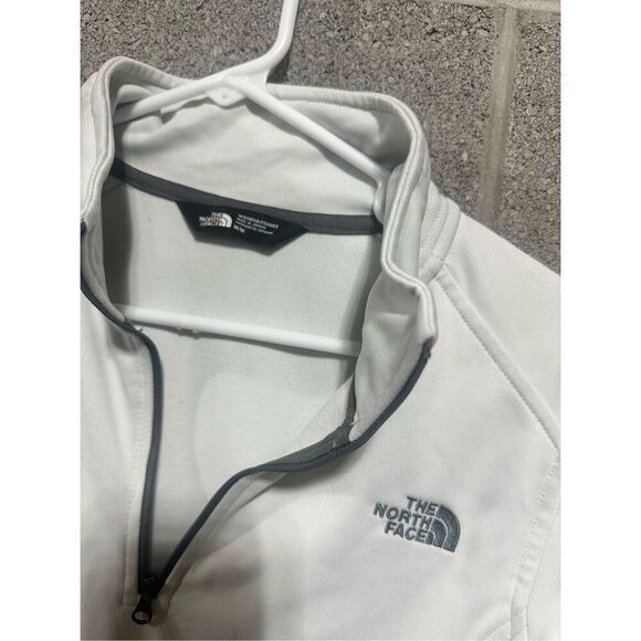 The North Face Teach Glacier 1/4 Zip Fleece Pullover Jacket White Size M - Picture 3 of 3